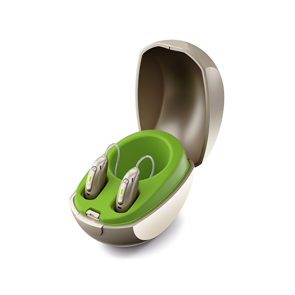 Behind-the ear (BTE) for mild to moderate hearing loss